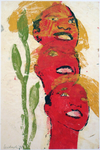 Ohne Titel (Köpfe) | © Galerie Dr. Markus Döbele