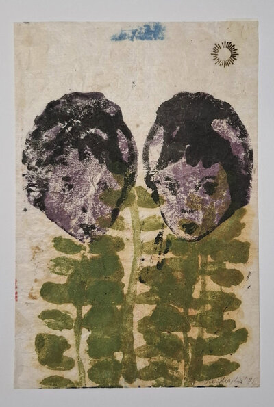 © Galerie Dr. Markus Döbele Ohne Titel (2 Köpfe und Pflanzen) | © Galerie Dr. Markus Döbele