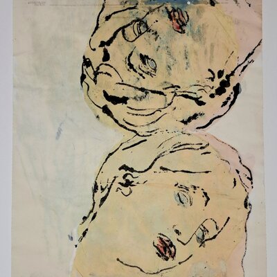 Ohne Titel (Venus Callipyge doppelt) | © Galerie Dr. Markus Döbele