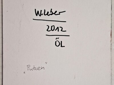 Putzen | © Galerie Dr. Markus Döbele