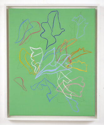 Alphabet Basel grün a | © Galerie Dr. Markus Döbele