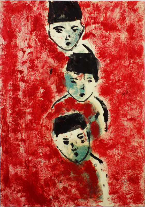 © Galerie Dr. Markus Döbele Ohne Titel (Drei Köpfe) | © Galerie Dr. Markus Döbele