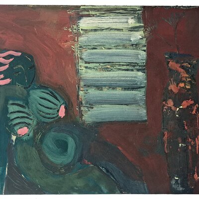 Ohne Titel (weiblicher Akt mit Vase) | © Galerie Dr. Markus Döbele