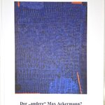 Der "andere" Max Ackermann? | © Galerie Dr. Markus Döbele