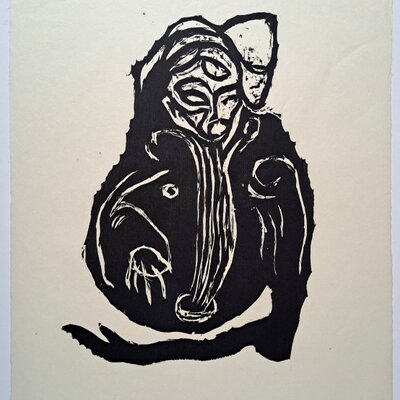 Im Inneren frisst das Helle das Dunkle III | © Galerie Dr. Markus Döbele