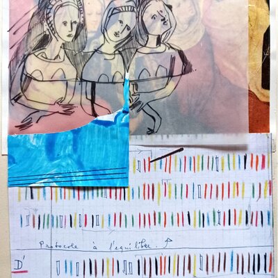 Protocole à l´equilibre | © Galerie Dr. Markus Döbele