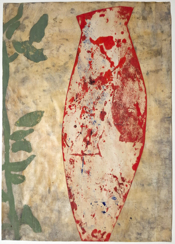 Ohne Titel (Vase und Pflanze) | © Galerie Dr. Markus Döbele