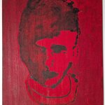 Ohne Titel (Kopf in Rot) | © Galerie Dr. Markus Döbele