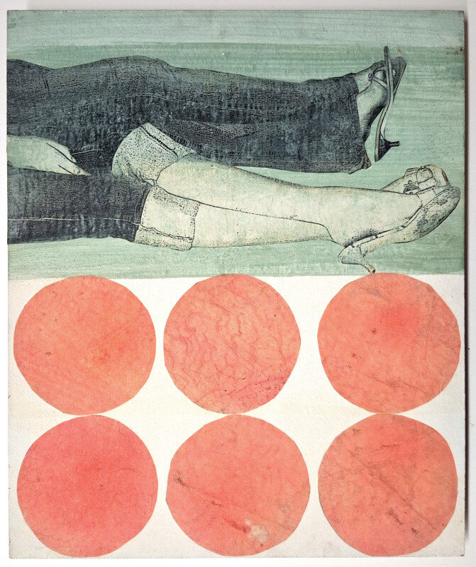 Ohne Titel (Beine und Punkte) | © Galerie Dr. Markus Döbele