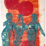 Ohne Titel (Wickelkinder und Punkte) | © Galerie Dr. Markus Döbele