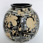 Großer Topf (Schwarz – weiß) | © Galerie Dr. Markus Döbele