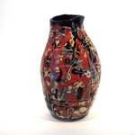 Großer Topf (Dunkelrot) | © Galerie Dr. Markus Döbele