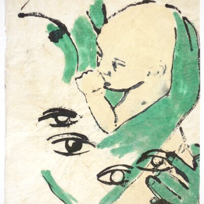 Ohne Titel (Frau und Säugling) | © Galerie Dr. Markus Döbele