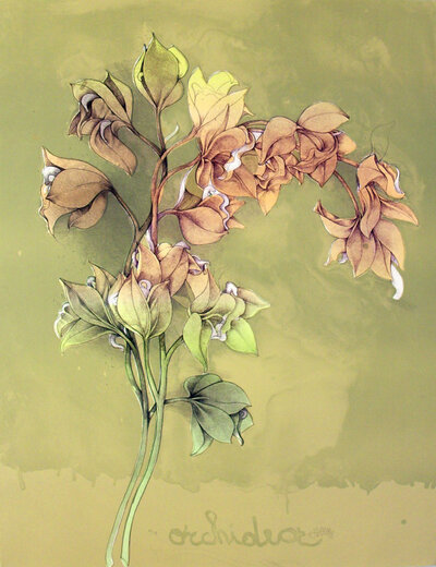 Nachverkauf 57. Kunstauktion: Orchidea verde | © Galerie Dr. Markus Döbele