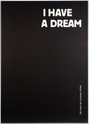 Nachverkauf 57. Kunstauktion: Engel der Geschichte 9/1968 I have a Dream - für Martin Luther King | © Galerie Dr. Markus Döbele