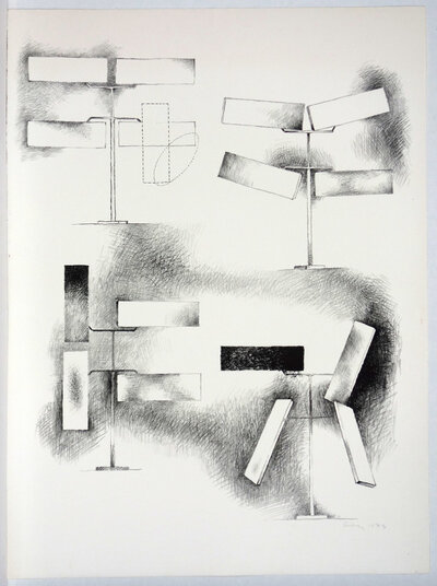 Nachverkauf 57. Kunstauktion: Four Rectangles Broken Lines | © Galerie Dr. Markus Döbele